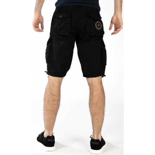 Geographical Norway Bermuda Pablo - 100% coton Shorts & Bermudas Couleur Noir 8 Geographical Norway Bermuda Pablo - 100% coton Shorts & Bermudas Couleur Noir – Image 6