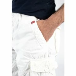 Geographical Norway Bermuda Pablo - 100% coton Shorts & Bermudas Couleur Blanc -Geographical Norway Soldes 20534132 500 C