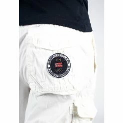 Geographical Norway Bermuda Pablo - 100% coton Shorts & Bermudas Couleur Blanc -Geographical Norway Soldes 20534132 500 F