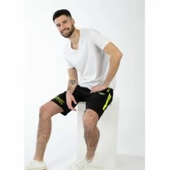 Geographical Norway Bermuda Palvoda Shorts & Bermudas Couleur Noir -Geographical Norway Soldes 20534138 500 C