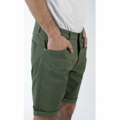 Geographical Norway Bermuda Pampelone - 100% coton Shorts & Bermudas Couleur Kaki -Geographical Norway Soldes 20534146 500 E