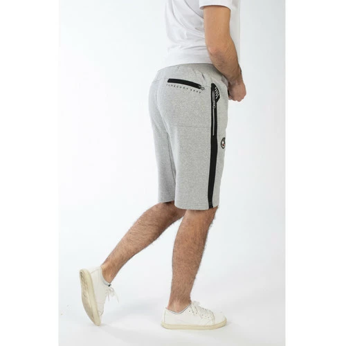 Geographical Norway Bermuda Pelikan - 100% coton Shorts & Bermudas Couleur Gris cendre 4 Geographical Norway Bermuda Pelikan - 100% coton Shorts & Bermudas Couleur Gris cendre – Image 2
