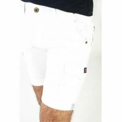 Geographical Norway Bermuda Pexonne - 100% coton Shorts & Bermudas Couleur Blanc -Geographical Norway Soldes 20534161 500 D