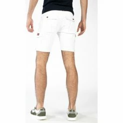 Geographical Norway Bermuda Pexonne - 100% coton Shorts & Bermudas Couleur Blanc -Geographical Norway Soldes 20534161 500 F