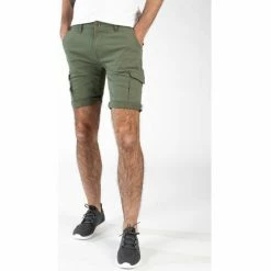 Geographical Norway Bermuda Pexonne - 100% coton Shorts & Bermudas Couleur Kaki