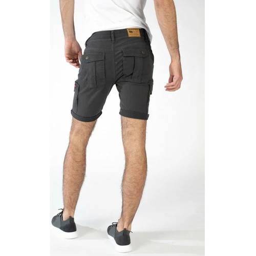 Geographical Norway Bermuda Pexonne - 100% coton Shorts & Bermudas Couleur Gris foncé 7 Geographical Norway Bermuda Pexonne - 100% coton Shorts & Bermudas Couleur Gris foncé – Image 5