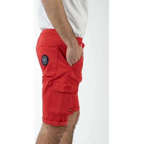 Geographical Norway Bermuda Plaire - 100% coton Shorts & Bermudas Couleur Rouge 4 Geographical Norway Bermuda Plaire - 100% coton Shorts & Bermudas Couleur Rouge – Image 2