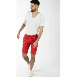 Geographical Norway Bermuda Plaire - 100% coton Shorts & Bermudas Couleur Rouge 11 Geographical Norway Bermuda Plaire - 100% coton Shorts & Bermudas Couleur Rouge -Geographical Norway Soldes 20534170 500 E