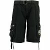 Geographical Norway Bermuda Pantheon - 100% coton Shorts & Bermudas Couleur Noir -Geographical Norway Soldes 20574534 500 A