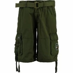 Geographical Norway Bermuda Pantheon - 100% coton Shorts & Bermudas Couleur Kaki