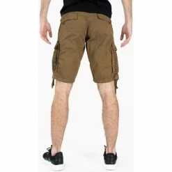 Geographical Norway Bermuda Pasteque - 100% coton Shorts & Bermudas Couleur Kaki -Geographical Norway Soldes 20574543 500 D