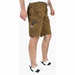 Geographical Norway Bermuda Peanut - 100% coton Shorts & Bermudas Couleur Kaki -Geographical Norway Soldes 20574545 500 C