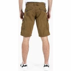 Geographical Norway Bermuda Peanut - 100% coton Shorts & Bermudas Couleur Kaki -Geographical Norway Soldes 20574545 500 D