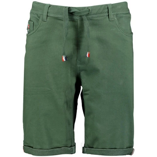 Geographical Norway Bermuda Priame - 100% coton Shorts & Bermudas Couleur Kaki 3 Geographical Norway Bermuda Priame - 100% coton Shorts & Bermudas Couleur Kaki