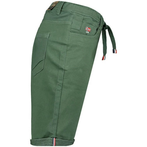 Geographical Norway Bermuda Priame - 100% coton Shorts & Bermudas Couleur Kaki 5 Geographical Norway Bermuda Priame - 100% coton Shorts & Bermudas Couleur Kaki – Image 3