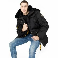 Geographical Norway Doudoune Acore Manteaux Couleur Noir -Geographical Norway Soldes 20904077 500 D