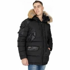 Geographical Norway Doudoune Buckleberry Manteaux Couleur Noir -Geographical Norway Soldes 20904096 500 B
