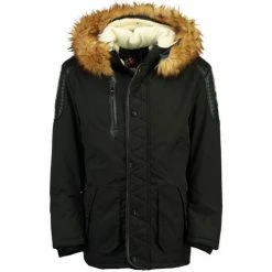 Geographical Norway Anorak Bravour Manteaux Couleur Noir