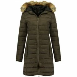 Geographical Norway Doudoune Clara Manteaux Couleur Kaki