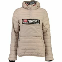 Geographical Norway Doudoune Desire Manteaux Couleur Gris clair