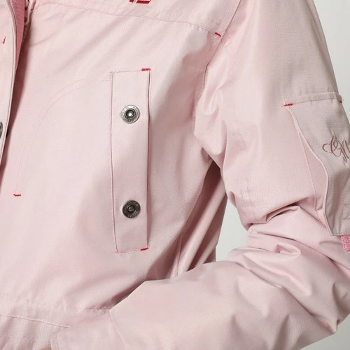 Geographical Norway Parka Achem Manteaux Couleur Rose poudre 5 Geographical Norway Parka Achem Manteaux Couleur Rose poudre – Image 3