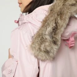 Geographical Norway Parka Achem Manteaux Couleur Rose poudre 11 Geographical Norway Parka Achem Manteaux Couleur Rose poudre -Geographical Norway Soldes 21152924 500 D