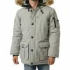 Geographical Norway Doudoune Airline Manteaux Couleur Gris clair