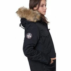 Geographical Norway Doudoune Alpes Manteaux Couleur Noir -Geographical Norway Soldes 21152937 500 B