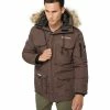 Geographical Norway Doudoune Alpes Manteaux Couleur Marron -Geographical Norway Soldes 21152949 500 A
