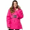 Geographical Norway Anorak Aubergine Manteaux Couleur Rose -Geographical Norway Soldes 21152989 500 A