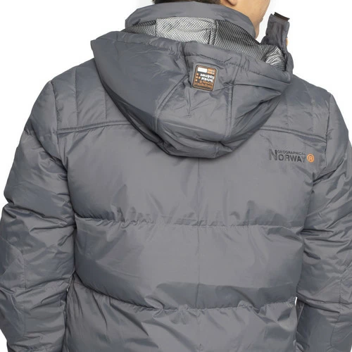 Geographical Norway Doudoune BASIBOLI Manteaux Couleur Gris 6 Geographical Norway Doudoune BASIBOLI Manteaux Couleur Gris – Image 4