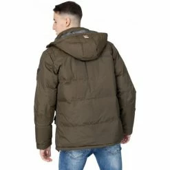 Geographical Norway Doudoune BASIBOLI Manteaux Couleur Kaki -Geographical Norway Soldes 21153005 500 E