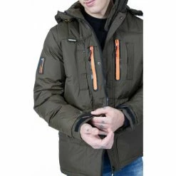 Geographical Norway Doudoune BASIBOLI Manteaux Couleur Kaki -Geographical Norway Soldes 21153005 500 F