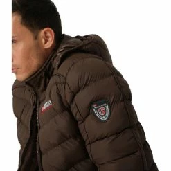 Geographical Norway Doudoune Belissimo Manteaux Couleur Marron -Geographical Norway Soldes 21153011 500 C