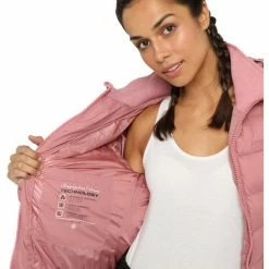 Geographical Norway Doudoune matelassée Benedicte Manteaux Couleur Rose -Geographical Norway Soldes 21153025 500 D