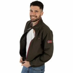 Geographical Norway Blouson Benilde Manteaux Couleur Kaki -Geographical Norway Soldes 21153028 500 E