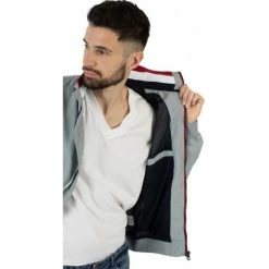 Geographical Norway Blouson Benilde Manteaux Couleur Gris clair -Geographical Norway Soldes 21153029 500 E