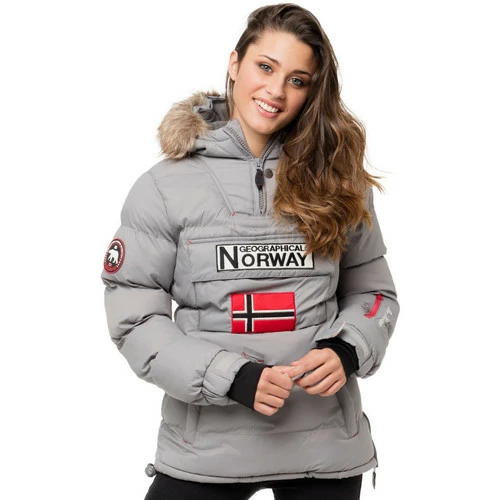 Geographical Norway Doudoune Bolide Manteaux Couleur Gris clair 3 Geographical Norway Doudoune Bolide Manteaux Couleur Gris clair
