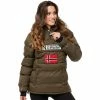 Geographical Norway Doudoune Bolide Manteaux Couleur Vert militaire -Geographical Norway Soldes 21153044 500 A