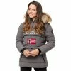 Geographical Norway Doudoune Boonshine Manteaux Couleur Noir charbon -Geographical Norway Soldes 21153054 500 A