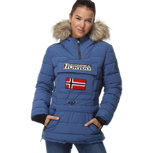 Geographical Norway Doudoune Boonshine Manteaux Couleur Bleu 3 Geographical Norway Doudoune Boonshine Manteaux Couleur Bleu