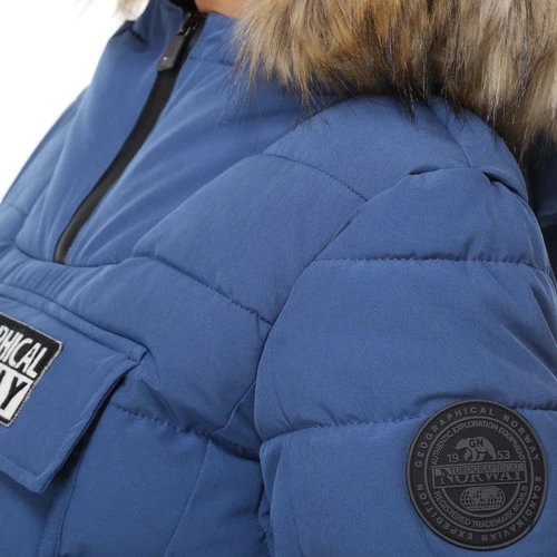 Geographical Norway Doudoune Boonshine Manteaux Couleur Bleu 4 Geographical Norway Doudoune Boonshine Manteaux Couleur Bleu – Image 2