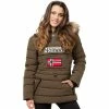 Geographical Norway Doudoune Boonshine Manteaux Couleur Vert -Geographical Norway Soldes 21153060 500 A