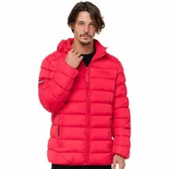 Geographical Norway Doudoune Boubou Manteaux Couleur Rouge