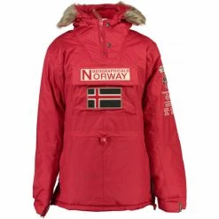 Geographical Norway Doudoune Building Manteaux Couleur Rouge