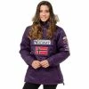 Geographical Norway Doudoune Building Manteaux Couleur Violet -Geographical Norway Soldes 21153076 500 A