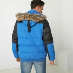 Geographical Norway Veste courte Canada Manteaux Couleur Bleu horizon -Geographical Norway Soldes 21153096 500 E