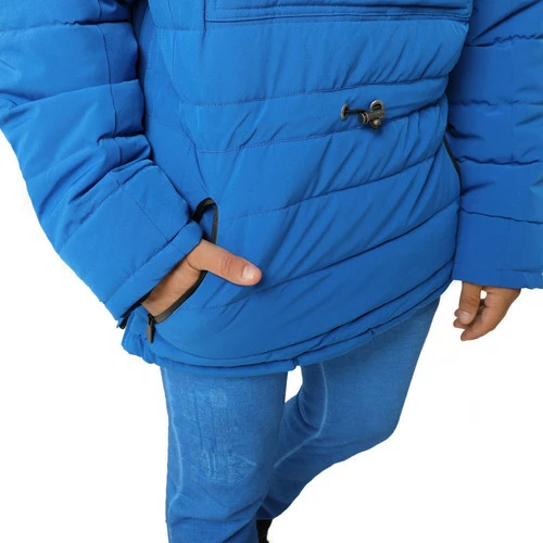 Geographical Norway Anorak Casimire Manteaux Couleur Bleu horizon 7 Geographical Norway Anorak Casimire Manteaux Couleur Bleu horizon – Image 5