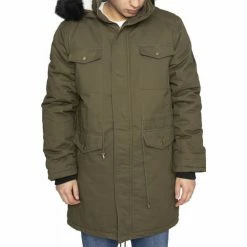 Geographical Norway Doudoune Celeste - 100% coton Manteaux Couleur Kaki