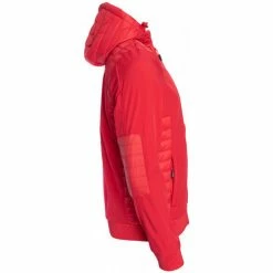 Geographical Norway Parka Chaleur - capuche Manteaux Couleur Rouge -Geographical Norway Soldes 21153128 500 D